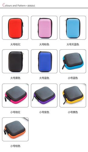 Digital Accessory Storage Bag, Handheld Double-Layer Power Hard Drive Protection Case, Dustproof Data Cable USB Flash Drive Earphone Storage Bag