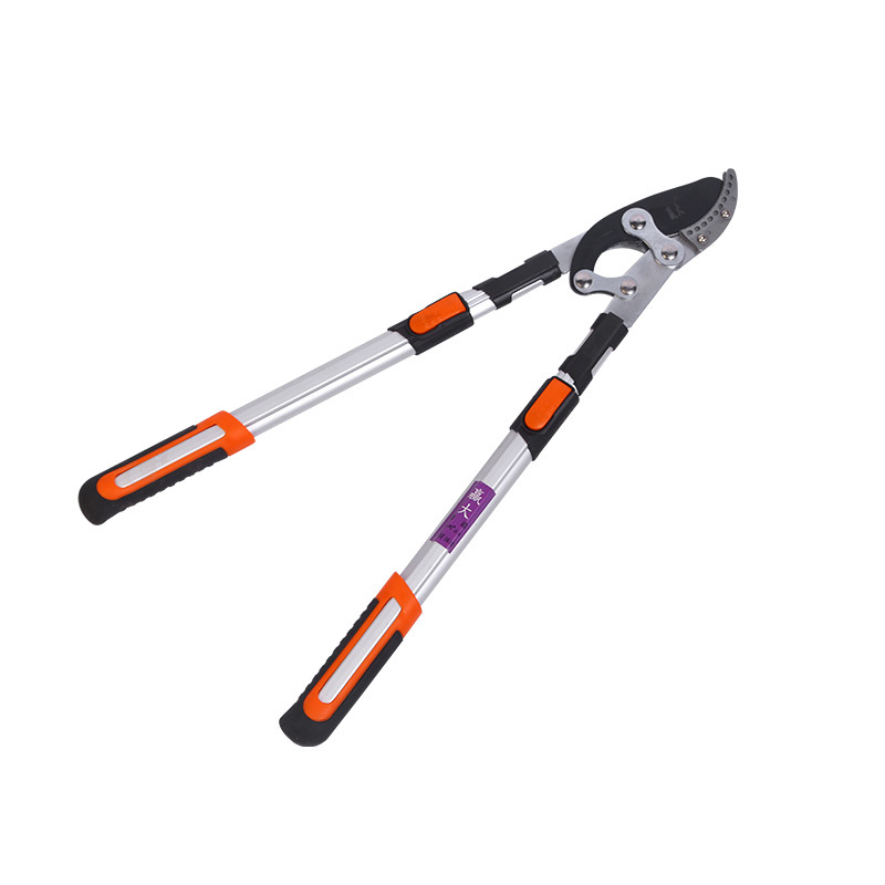 Winda nueva telescópica gruesa rama tijeras de jardinería tijeras fuertes tijeras de podar mango de aluminio pájaro boca jardín poda tijeras telescópicas