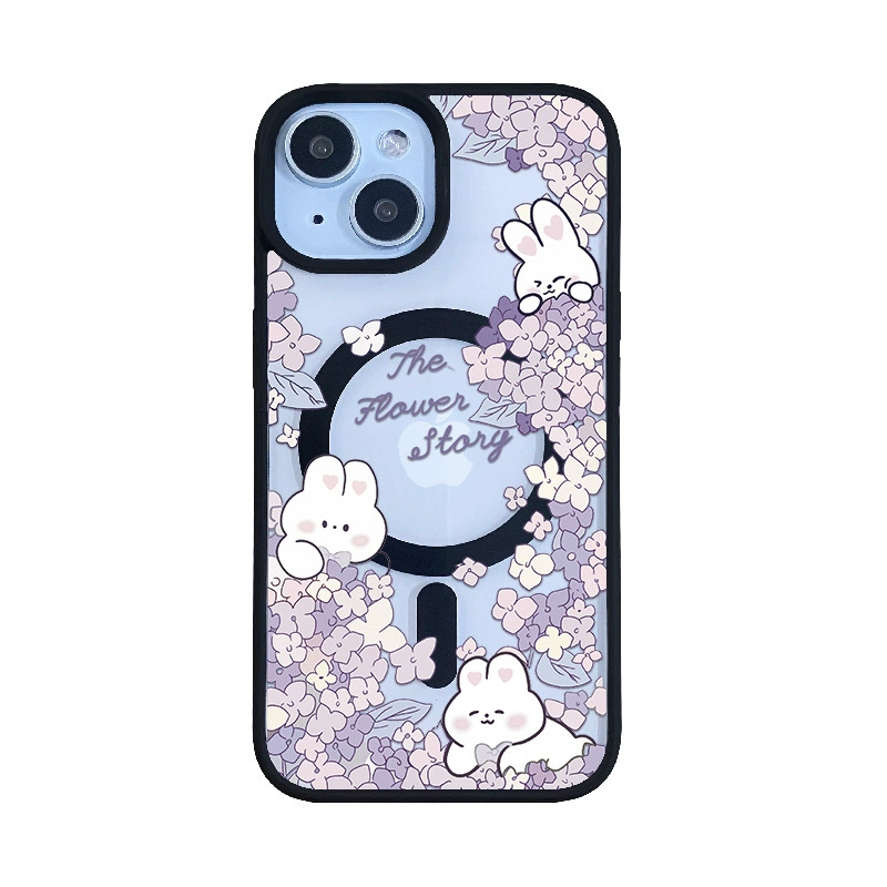 Заяц, совместимый чехол, милый чехол для iPhone 16, 13/14/15, 15 Pro Max