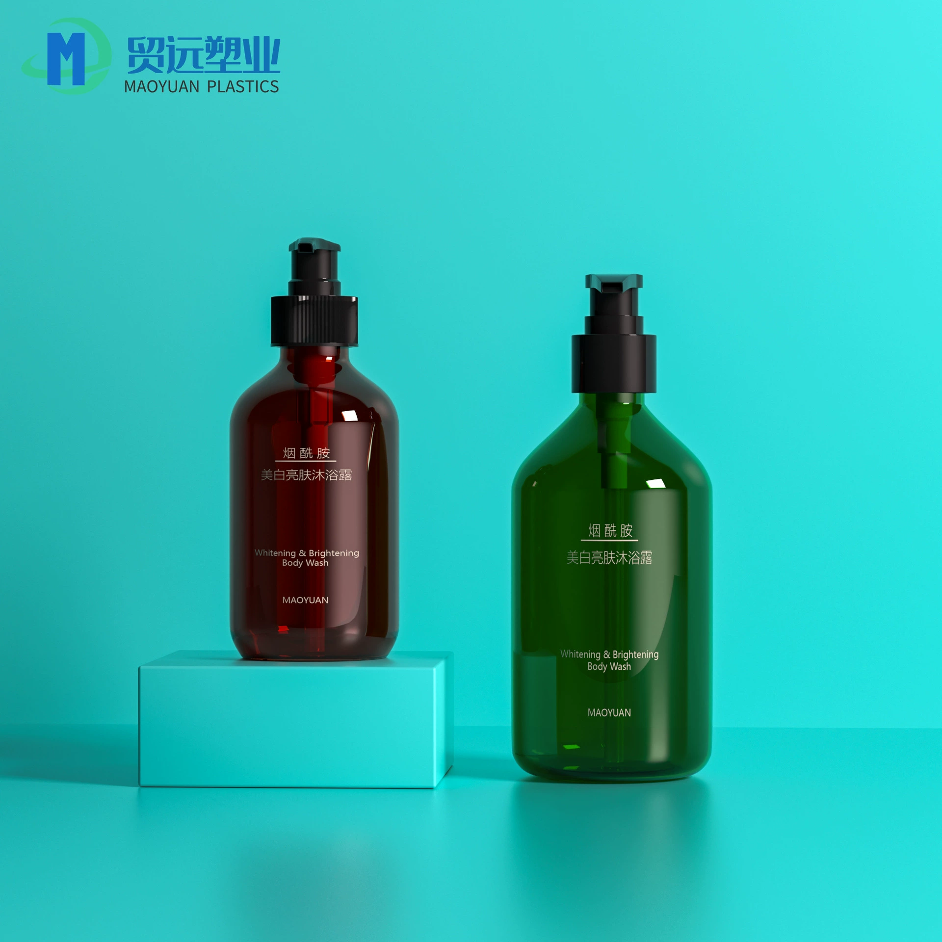 Фабрика Спот 300ml Шампунь Бутылка 500 мл Бутылка для мытья тела Бутылка для мытья лица Аминокислотная бутылка для мытья лица