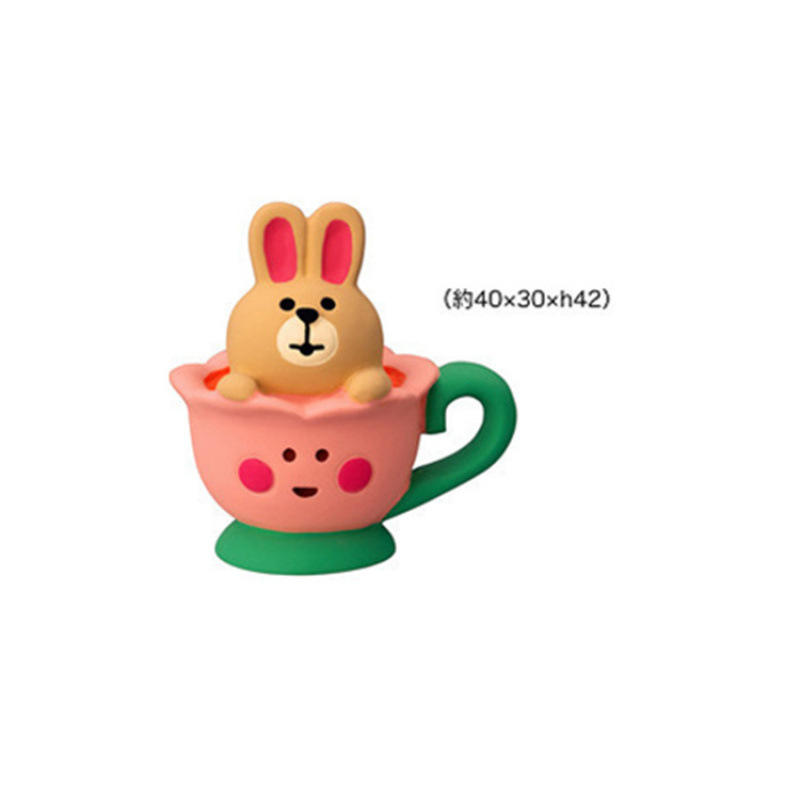 핑크 찻잔 토끼