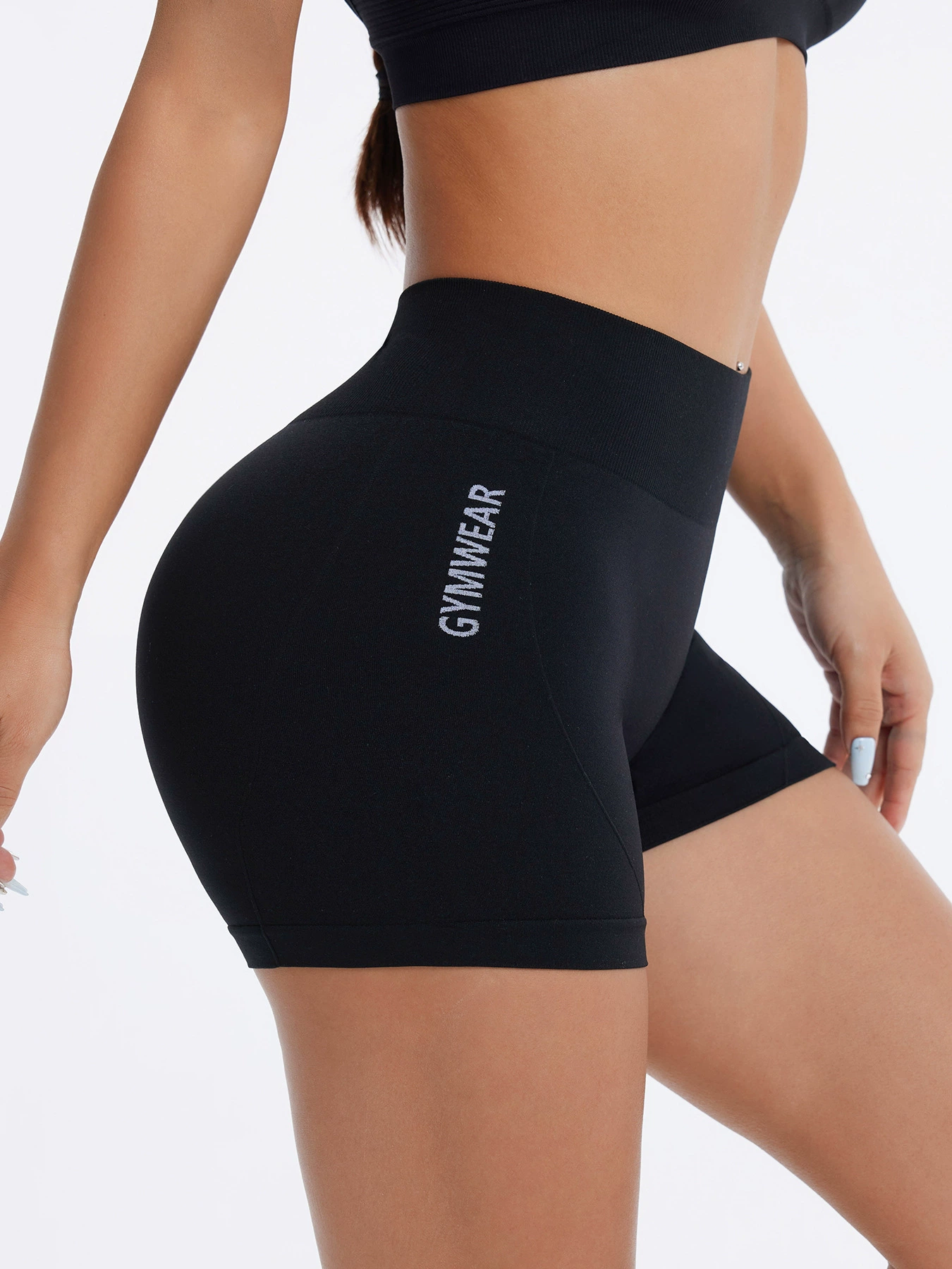Спортивные шорты для зала, брюки, корректирующее белье для формы бёдер, пояс для талии, леггинсы, для бега, плотные, впитывают汗/запах