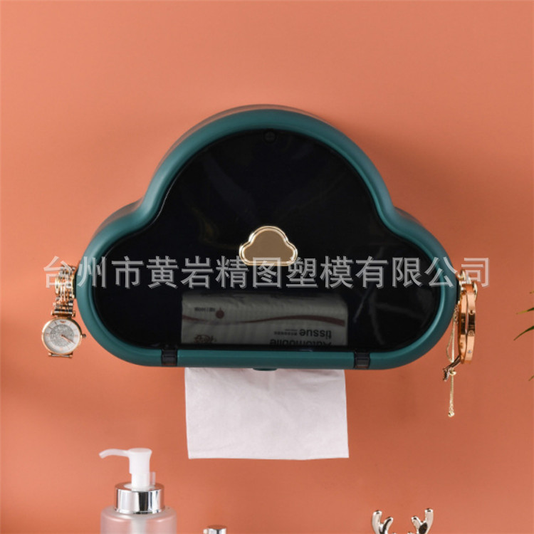 云朵纸巾盒  壁挂式纸巾盒 方便使用  可重复使用 耐用
