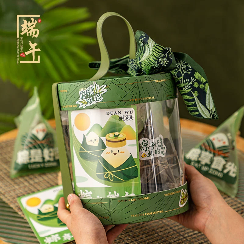 2025 новый пельмени упаковочная коробка оптом Праздник лодок-драконов подарочная коробка премиум смысл бочка коробка ручная подарочная коробка пустая коробка на заказ