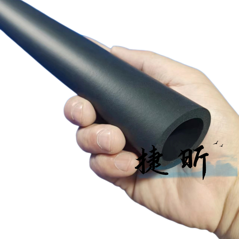 批发耐用时尚橡塑泡沫手柄空心光面圆角海绵管隔离减震海绵把套