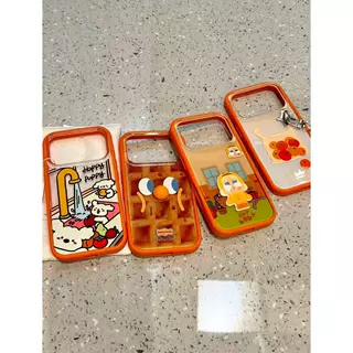 趣味大眼购物袋洗漱小狗哭泣娃适用iPhone17promax苹果16手机壳15