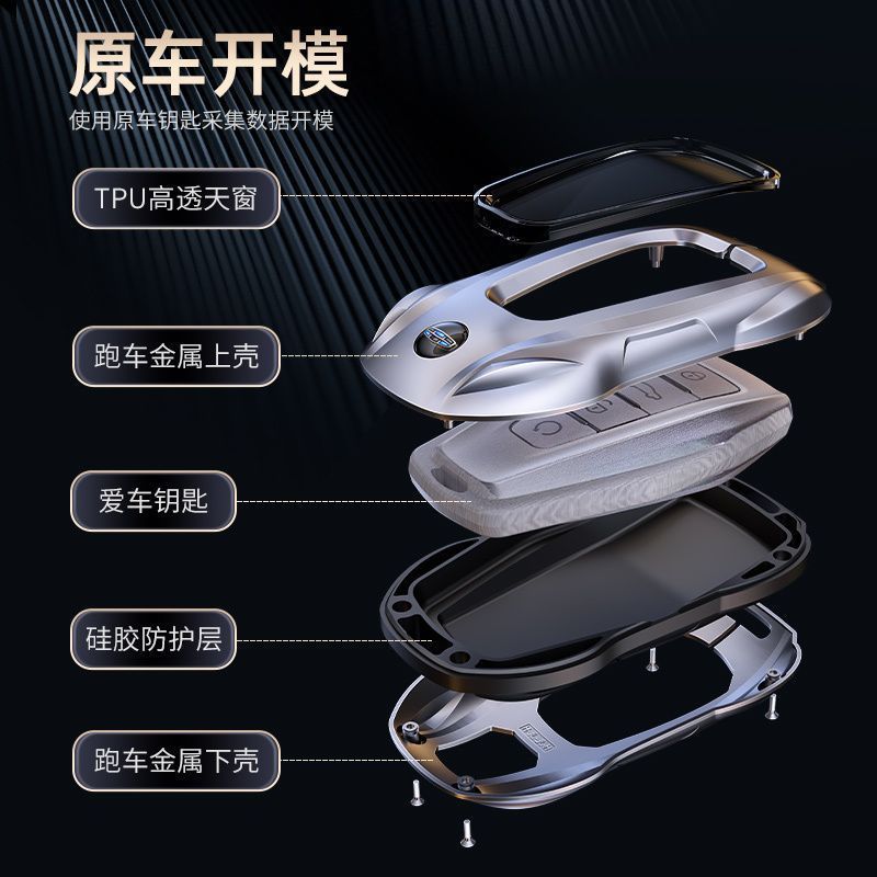2024種類の縁起星越lキーホルダー帝豪新キャンバス越cool遠景X 6星瑞博越X車ケースボタンを適用する|undefined