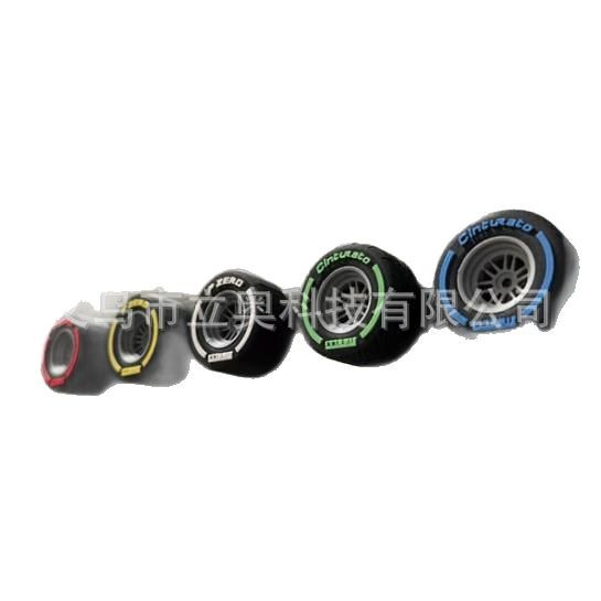 Formula 1 Tire Fridge Magnets Fórmula 1 Neumáticos para refrigerador