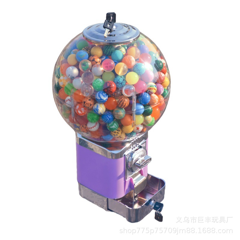 POS EXPRESS 1 dólar máquina de torsión de huevos bola elástica máquina de monedas comercial con cajón actualización de los fabricantes de huevos para niños
