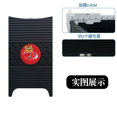 Suitable for Green Horse Pro Electric Vehicle Tdt2456Z Rubber Foot Pads Waterproof Anti-Slip Pedal Pad Accessories (Motorcycle pedals) - new-rubber-feet-apricot-leaf-year-of-the-tiger-model