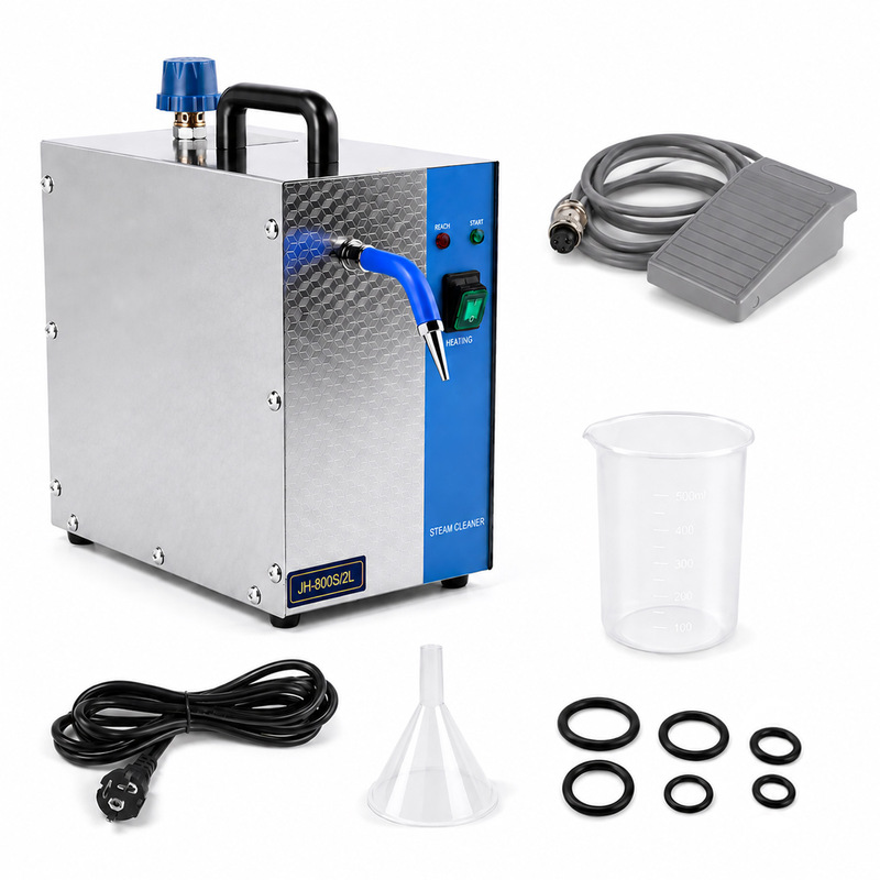 4L High-Pressure Steam Cleaning Machine 6L Jewelry Electroplating Surface Cleaning and Oil Stain Removal Machine High Temperature 2L Steam Machine