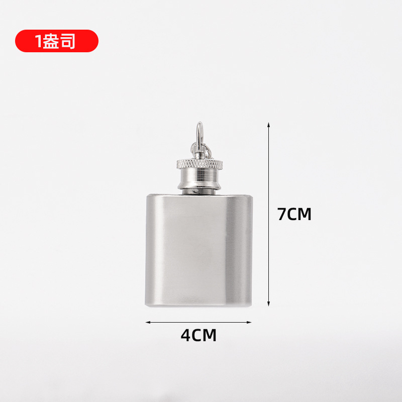 Amazon 1-10 onzas de petaca de acero inoxidable Rusia portátil para exteriores pintura en aerosol natural petaca al por mayor
