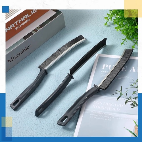 Bathroom long handle long gap brush multifunctional bathroom kitchen tile cleaning window sliding door dust hard brush