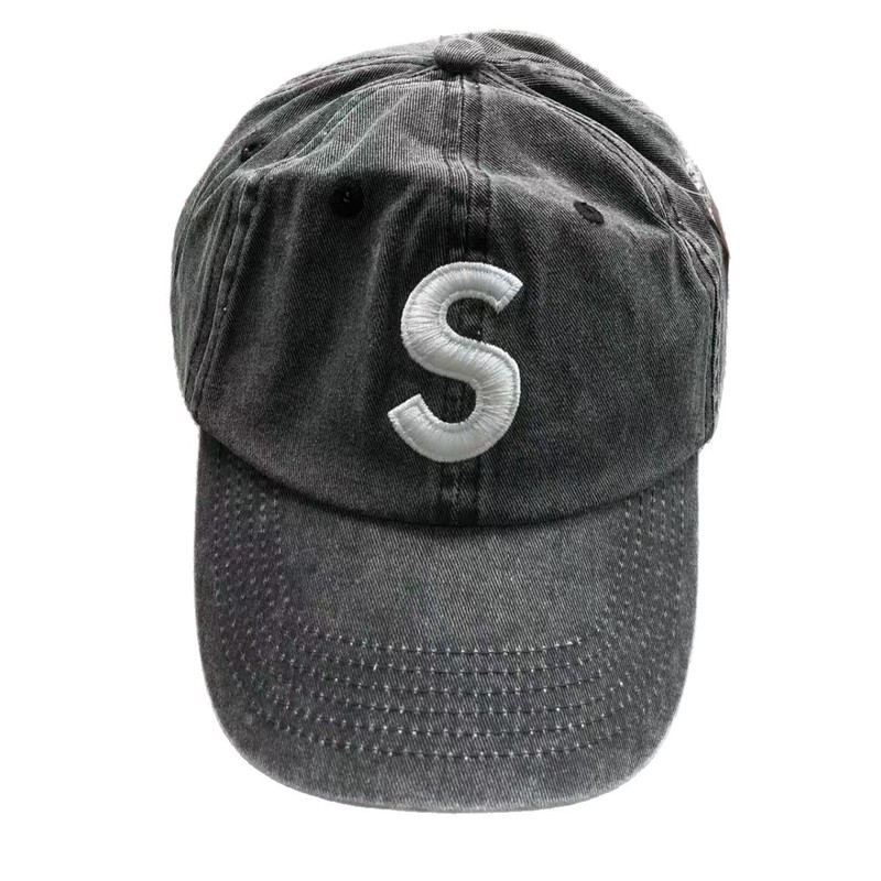 25新款 Ventile Camp Cap联名防水棉鸭舌棒球拼色SUEDE VISOR涤纶|undefined