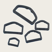 现货供应背包调节扣箱包配件塑料半圆三角形环扣D型扣D字扣