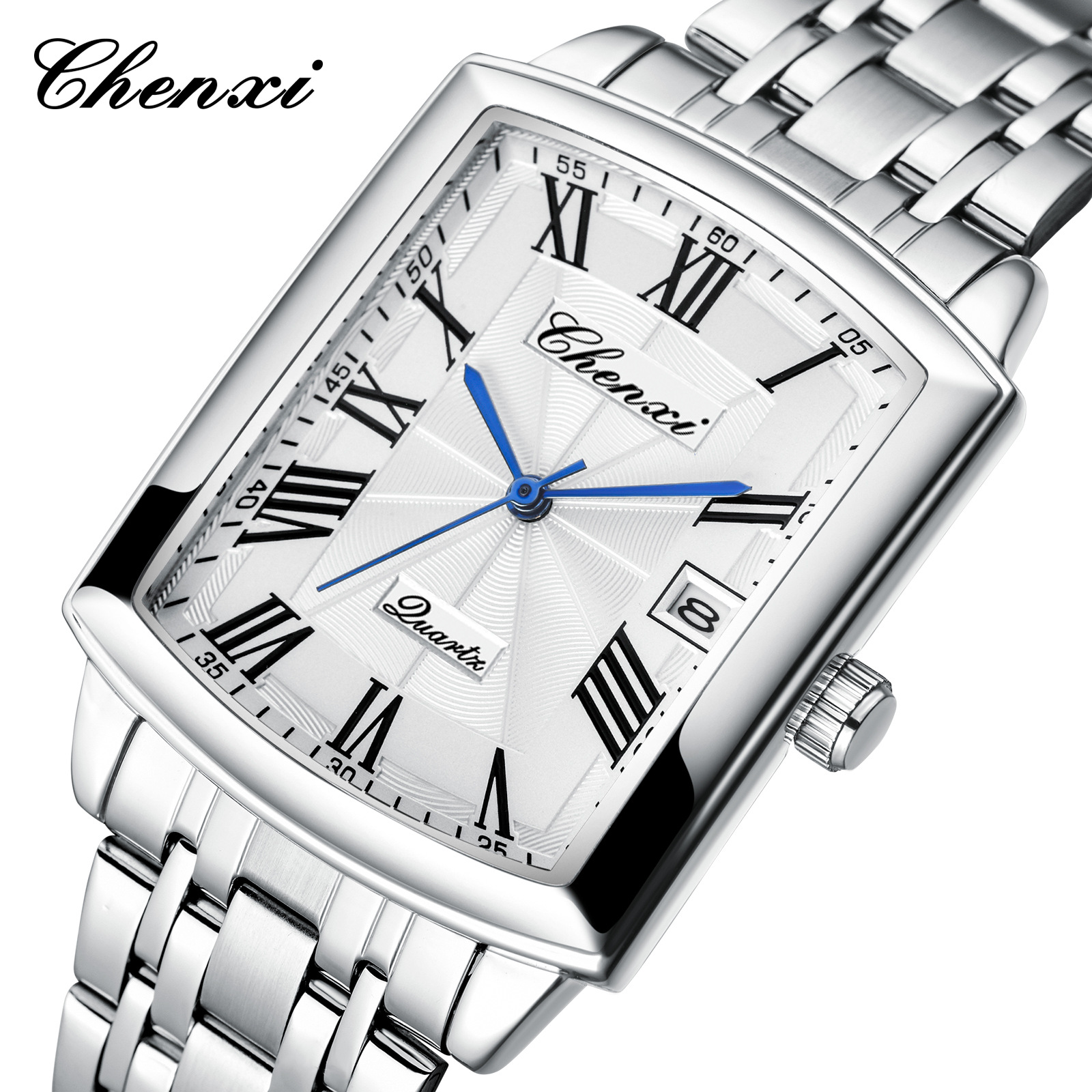 Couple watch Dawn brand casual calendar quartz watch 079A factory direct spot wholesale men's watches