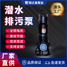 WQ-QW潜水排污泵农用工业地下室集水井国标大流量污水泵潜污泵