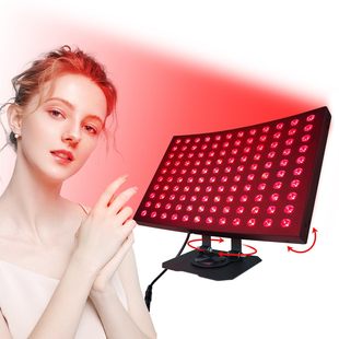 Cross-Border New Products 360 ° Rotating Curved Surface Physiotherapy Large Row Lamp 300W Anchor Live Led Red Light Infrared Physiotherapy Lamp