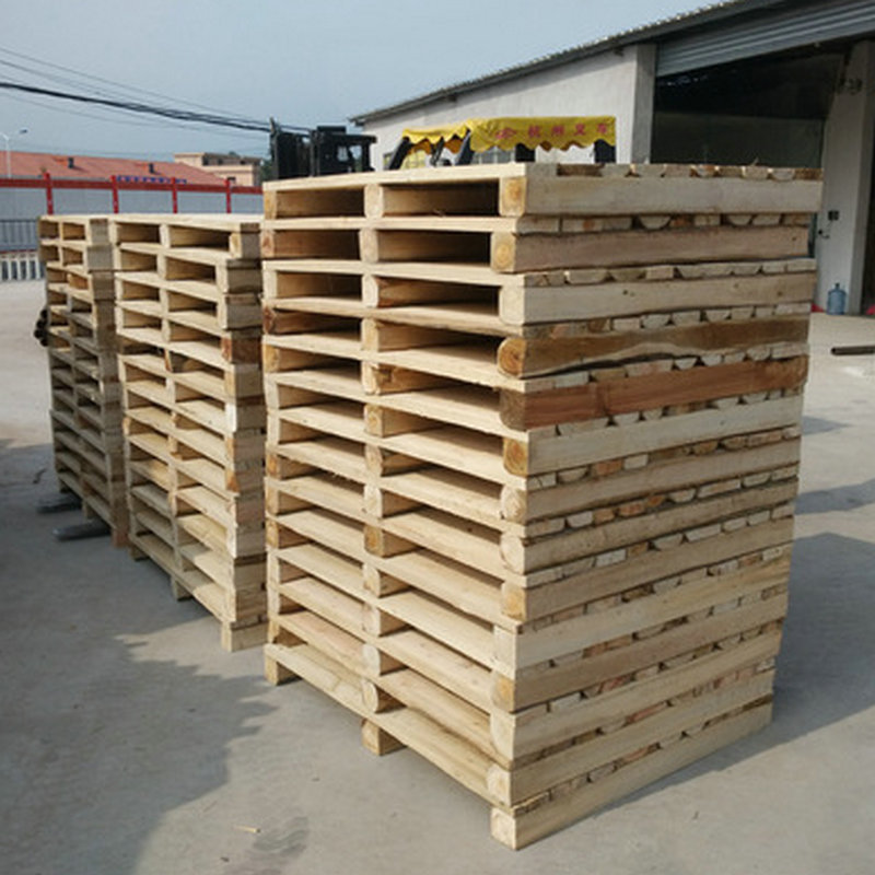 源头厂家直供实木卡板 叉车仓库物流托盘 实木地台板木卡板定 做