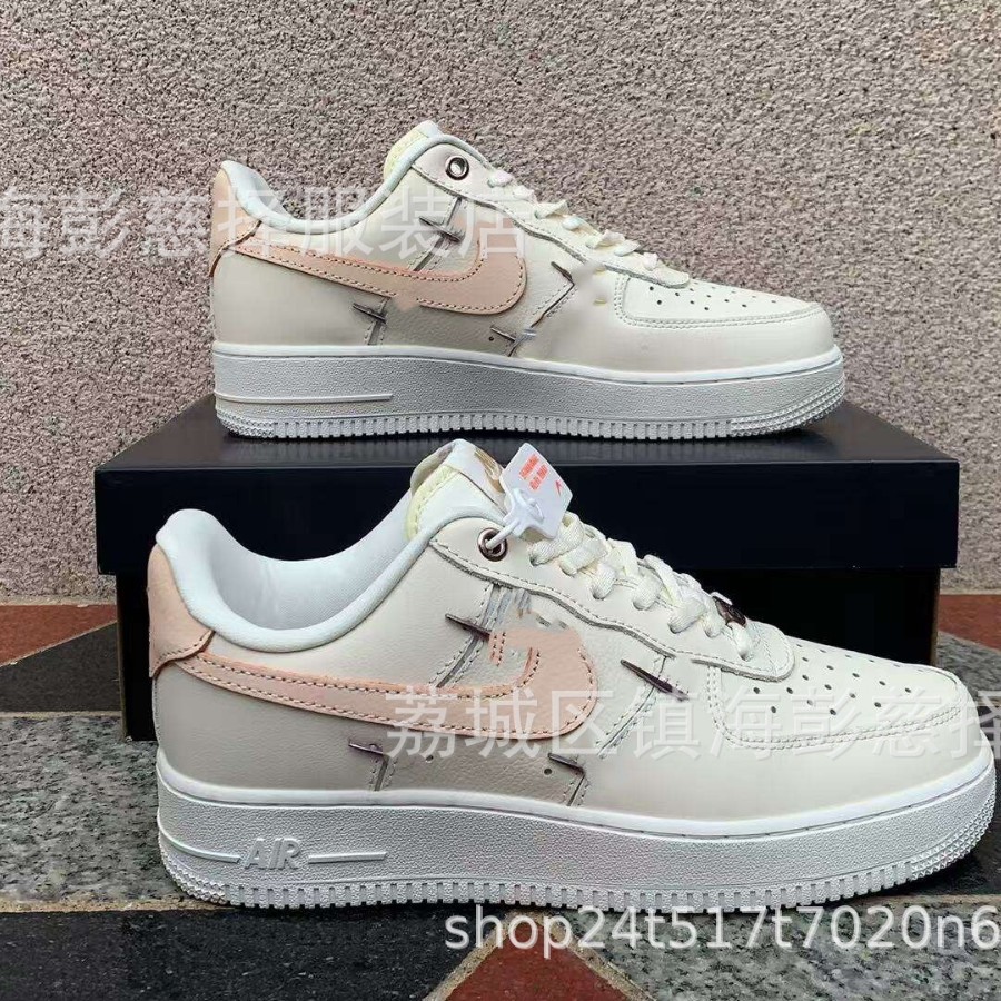 Precio de fábrica Putian puro nivel de cabeza original AF1 Halloween trigo negro y blanco panda baja fuerza aérea No. 1 comercio exterior transfronterizo