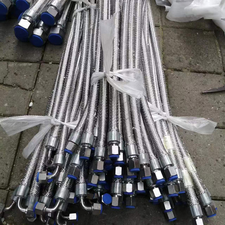 不锈钢编织内螺纹丝扣金属软管鑫泽加工金属编织软管