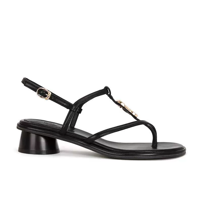 Retro summer sandals, french style