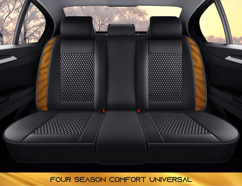 Dr. Jie's Car Seat Cushion Is Universal for All Seasons and Summer Ice Silk All-Inclusive Car Seat Cushion Ventilated and Breathable Car Seat Cover