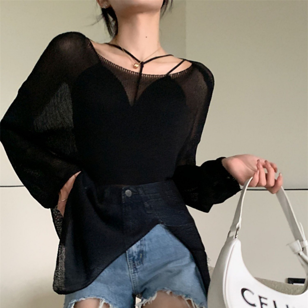 Chaqueta de Protección Solar de Seda de Hielo y Poliéster para Verano