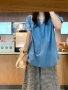 圆领短袖水洗夏季娃娃衫