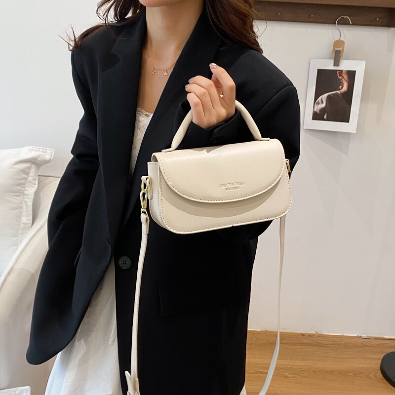 秋冬复古手提包包女2025新款潮时尚百搭马鞍包小众简约单肩斜挎包|undefined
