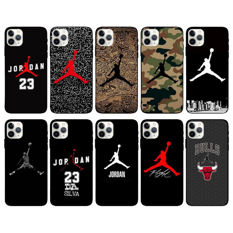 16 Jordan Kobe Cartoon Phone Case 17 Suitable for Apple 14 Pro Max Case 13 Matte Anti-Drop Case 15