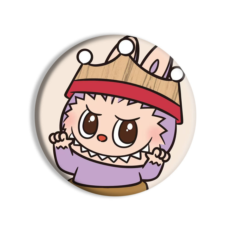 labubu かわいい漫画アニメーション周辺クリエイティブキャラクターバッジ|undefined