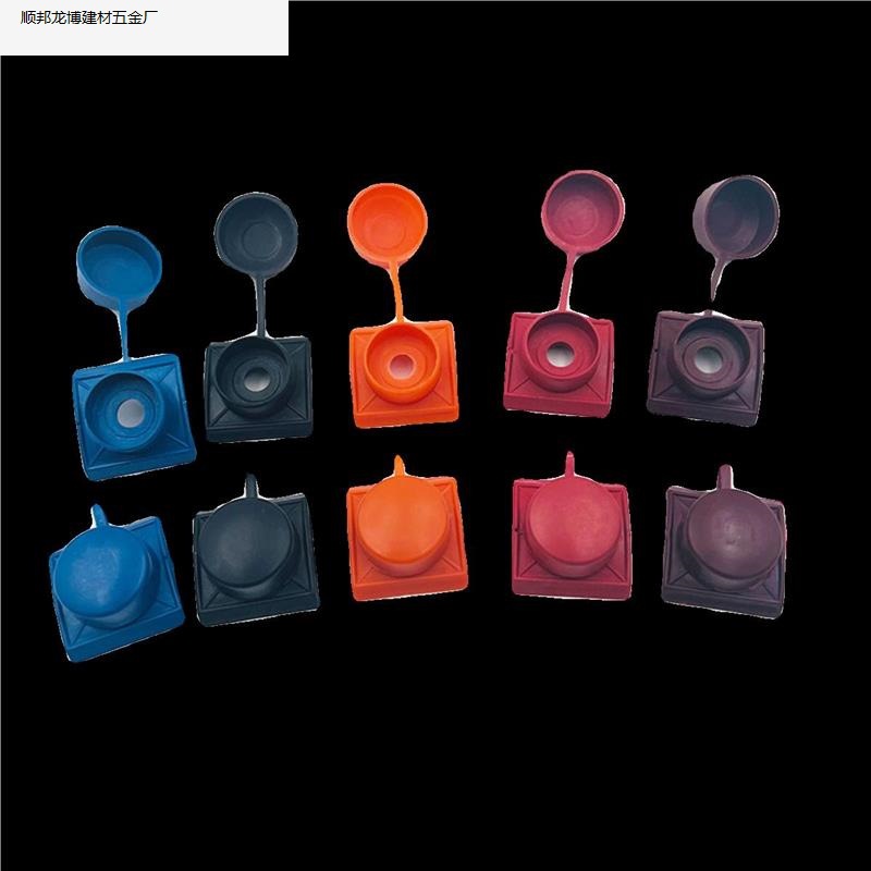 수지 타일 방수 캡 안장 패드 컬러 스틸 타일 액세서리 드릴 테일 스크류 설치 고정 플라스틱 고대 타일 커버.