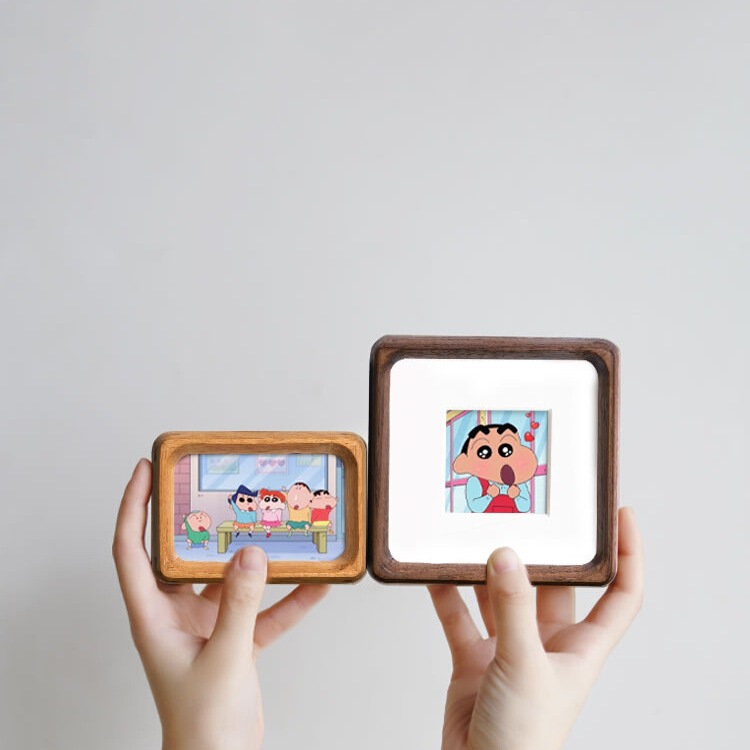 Mini Small Table Photo Printing and Mounting Solid Wood Photo Frame 4inch Kidsren DIY Baby 3inch Photo Frame Universal