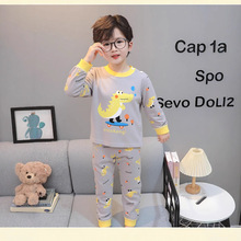 儿童内衣套装纯棉秋衣秋裤男童打底保暖睡衣女童家居服春秋款童装