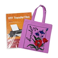 DTF PET film a3 принтер белый чернила горячего тиснения пленка цифровой pet корикокского горячего тиснения пленка T-shirt пленка