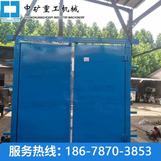 矿用全自动无压风门 机械联动简易无压风门 井下通风巷道无压风门