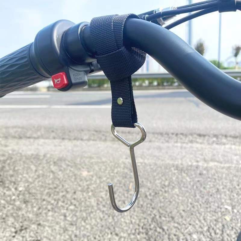 gancho de acero inoxidable para automóviles eléctricos, gancho de batería para automóviles sin perforación, pequeño gancho general para motocicleta autónoma, frente