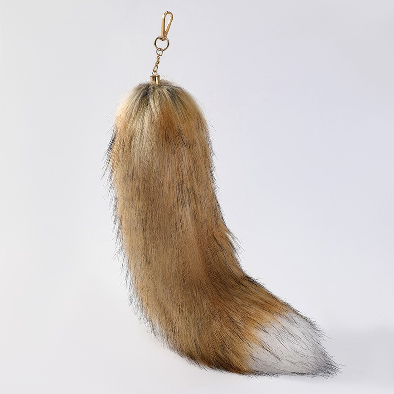 Halloween Oversized Eco-friendly Fur Pendant Fox Tail Fur Accessories Women's Bag Pendant Car Keychain Halloween Oversized Eco-friendly Fur Pendant Fox Tail Fur Accessories Women's Bag Pendant Car Keychain