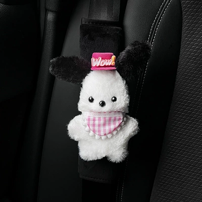 cartoon safety belt cover anti-tightening — Seat belt shoulder pad - pacha-apron-wow-cap-shoulder-pad-one-pack-no-specifications