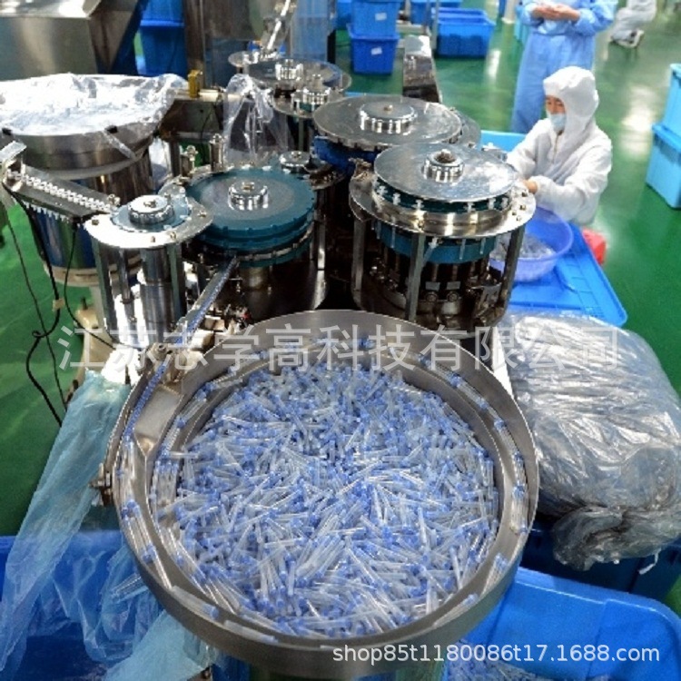 注射器自动化组装设备志学定 制医用注射器生 产流 水线多规格