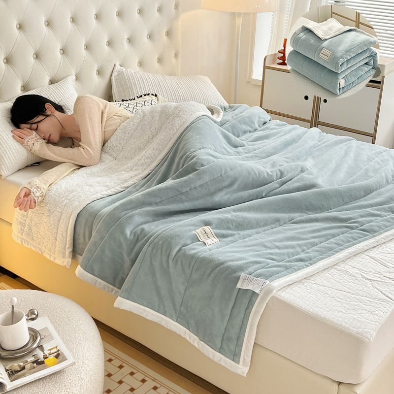 Coral fleece duvet