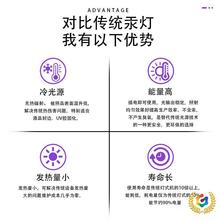 ☥LED紫外线照射灯uv胶固化荧光派对灯美黑灯蓝晒投光紫光灯