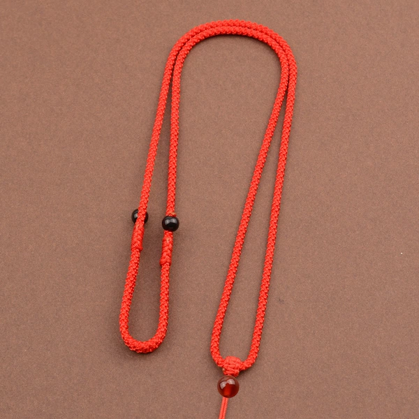 Red/Red Agate Top Beads/Left and Left Adjustment