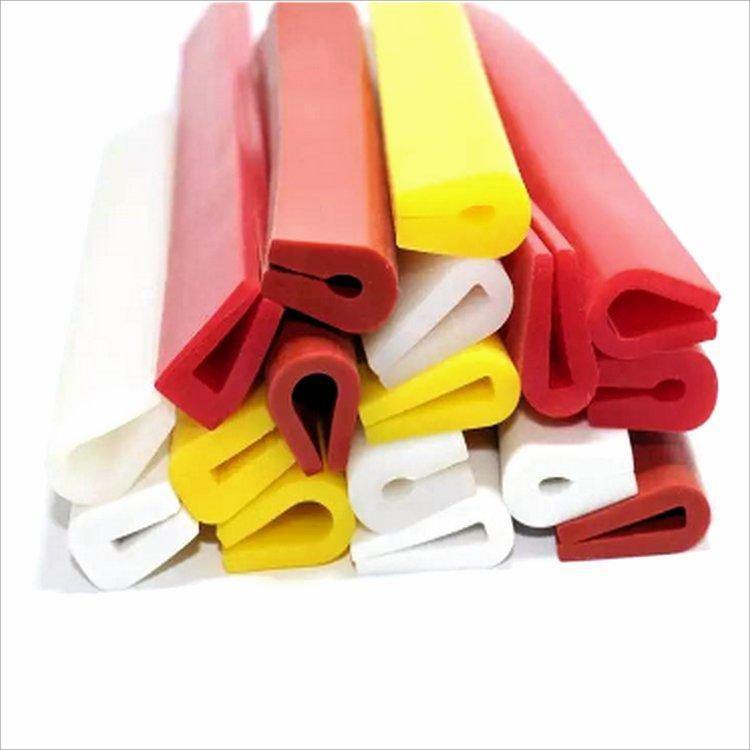 硅胶密封条 耐高温橡胶条 炼钢厂用橡胶条 铸造用硅胶条