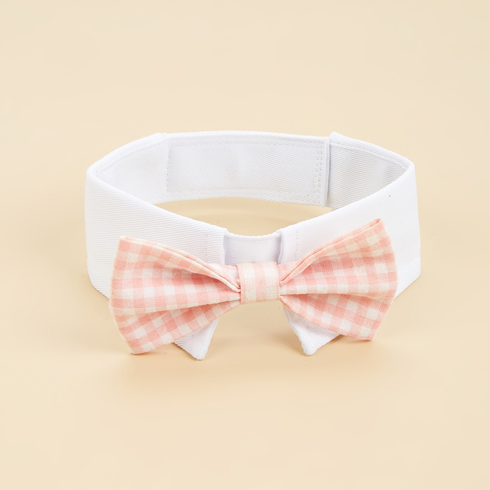 Tanpopo transfronterizo nuevo producto multicolor guapo mascota corbata velcro ajustable mascota accesorios arco