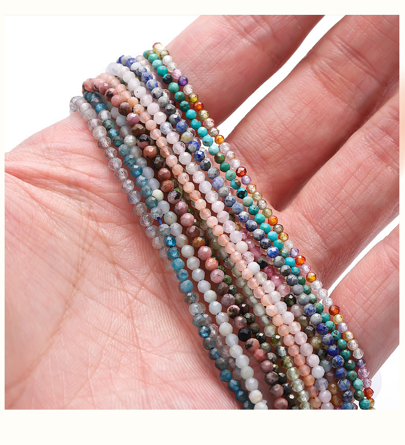 12g Weight Beads Jewelry Making Type 1 Set Less Than 1mm Natural Stone Geometric DIY Jewelry Accessories Beads