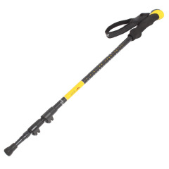 Straight-handled 3-section hiking pole, 7075 aluminum alloy external lock pole, multifunctional walking outdoor cane EXPONENT