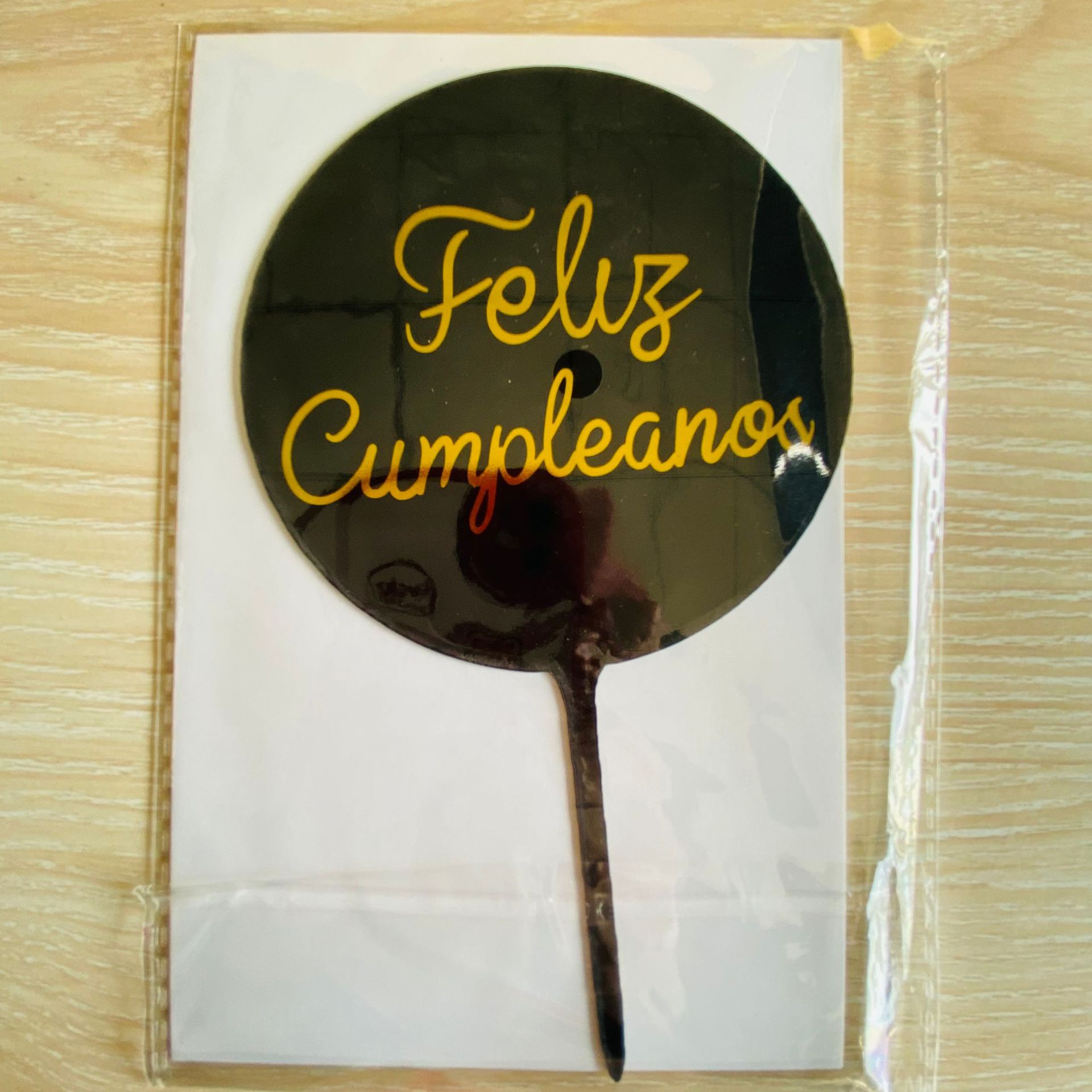 Negro redondo del gilding occidental