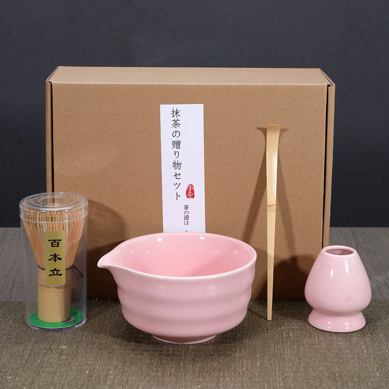 Japonés Matcha tazón Matcha túnica canción té herramientas de pedido taza de té de cerámica taza de té mezclador Matcha cepillo taza de té